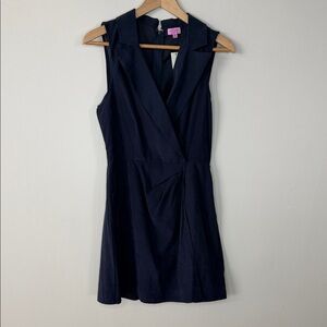NWT Miami Midnight Blue V-Neck Mini Dress